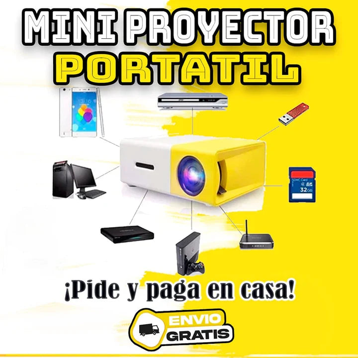 (LIQUIDACIÓN DE CUMPLEAÑOS) Proyector Led Video Beam De Alta Definición