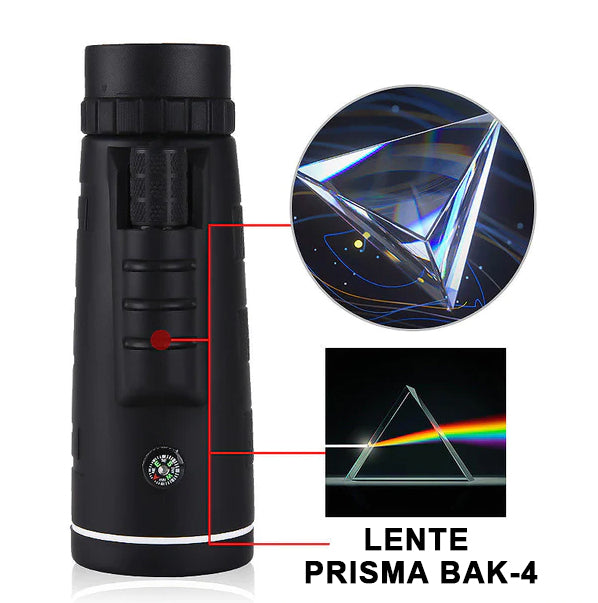 [PROMOCIÓN DE ANIVERSARIO] Telescopio Portátil con Visión Nocturna 500x Estrella 🎁