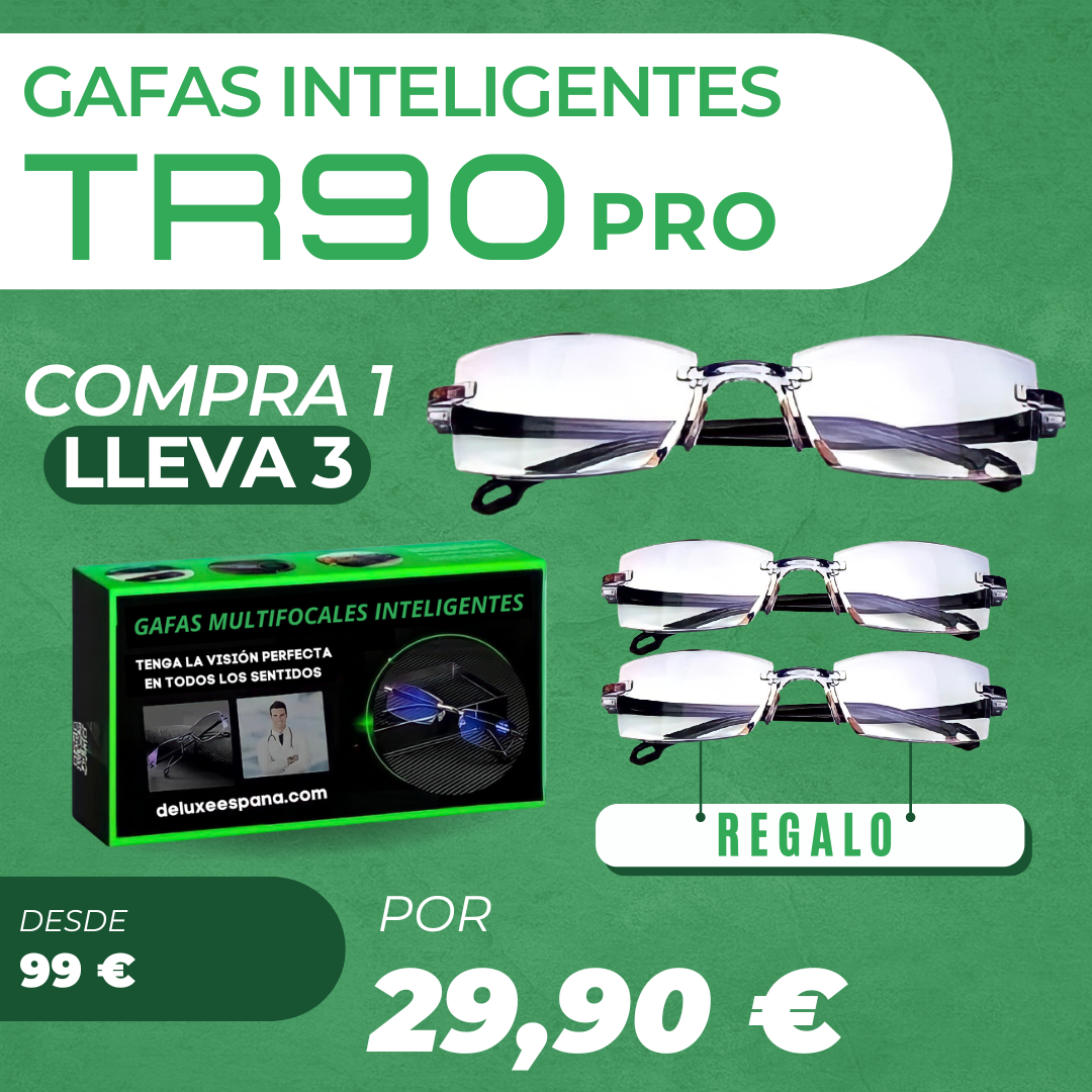 Compra 1 Lleva 3 - GAFAS MULTIFOCALES INTELIGENTES TR90PRO - [PROMOCIÓN DE DÍA DE LA MADRE] 🎁