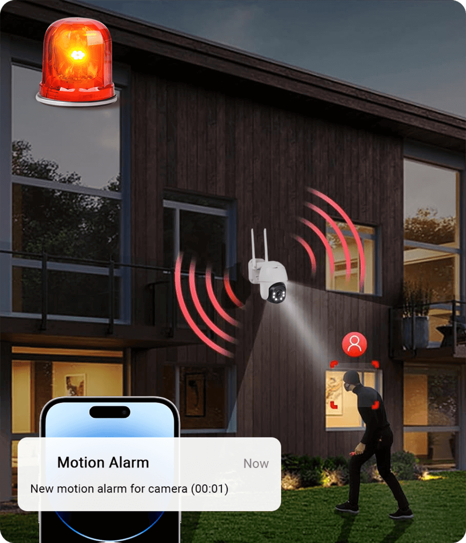 Cámara de Vigilancia Solar Inalámbrica Inteligente SolGuard™ (PROMOCIÓN SOLO HOY)